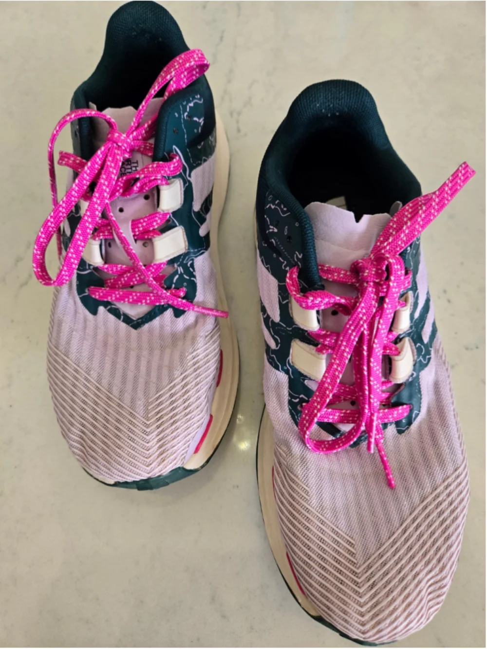Women's The North Face Vectiv Sneakers Pink and Black size 7